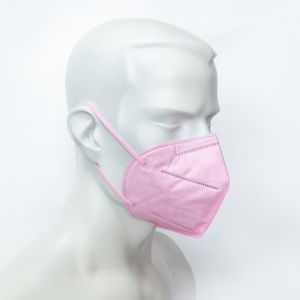 25x FFP2 Masken Farbig (Pink) Einzelverpackt   Crdlight