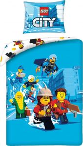 Lego City - Pościel - 140 x 200 cm + 70 x 90 cm