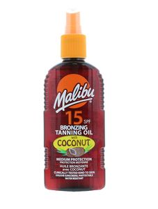 Malibu Bronzing Oil mit Kokosnuss SPF15 200ml