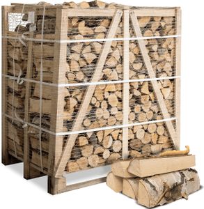 Heizfuxx Brennholz Birke 1 RM 500kg
