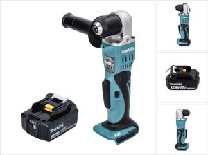 Makita DDA 351 F1 Akku Winkelbohrmaschine 18 V 13,5 Nm + 1x Akku 3,0 Ah - ohne Ladegerät