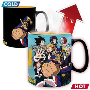 TASSE MY HERO ACADEMIA HEROES 460ML (THERMOEFFEKT) - Fanartikel