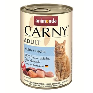 Animonda Carny Adult Huhn & Lachs 400g (Menge: 6 je Bestelleinheit)