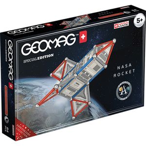 Geomag Classic Special Edition Apollo Nasa Rocket Rakete Magnetspielzeug