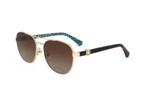 Damskie okulary przeciwsłoneczne Kate Spade RAGLAN/G/S 06J GOLD HAVANA 56/17/