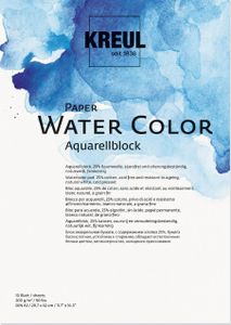 KREUL Künstlerblock Paper Water Color DIN A3 10 Blatt