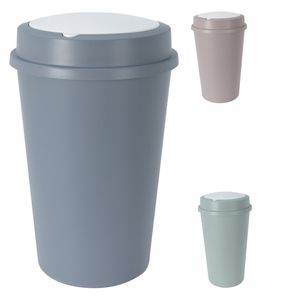 Abfalleimer mit automatischer Deckelöffnung Mülleimer 47 Liter