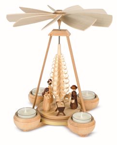 Müller-Kleinkunst z Krušných hôr® od roku 1899 Pyramída malá, Narodenie Krista