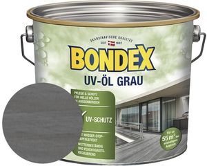 Bondex UV-Öl grau 2,5L Hartholzöl Holzöl Terrassenöl Holzpflegeöl