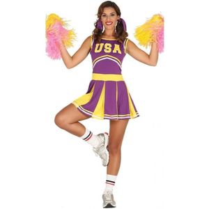 y Cheerleader - Kostüm für Damen Gr. S-L, Größe:S