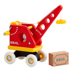 BRIO Roter Kran mit Ladung