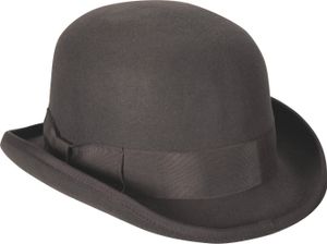 Bowler Hut grau Hutgröße: 57