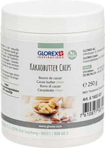 GLOREX Kakaobutter-Chips für pflegende Kosmetik 250 g