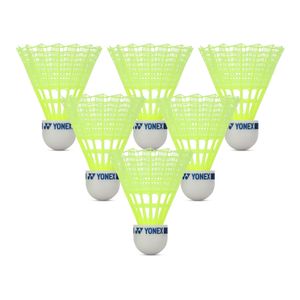 Yonex - Federball "Mavis 10" 6er-Pack - Nylon RD824 (Einheitsgröße) (Gelb)