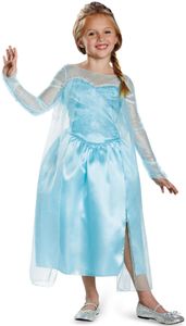 Kostým Disney Frozen, karnevalový kostým Elsa 109-123 cm (5-6 rokov)