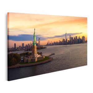 islandburner Bild auf Leinwand Freiheitsstatue in New York City