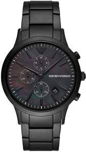 Pánské chronografické hodinky Emporio Armani Renato - černé | AR11275