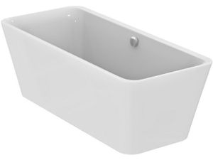 Ideal Standard Kf-Badewanne Tonic II, freistehend, mit Ablauf,mit Füller, 180 x 80 x 60 cm, Weiß, E398201