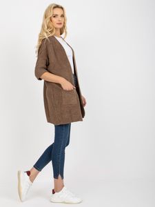 Rue Paris Strickjacke für Frauen Gahelake braun Universal