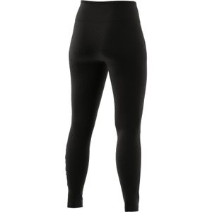 adidas Leggings für Damen schwarz aus Baumwolle, Farbe:Schwarz, Größe:M