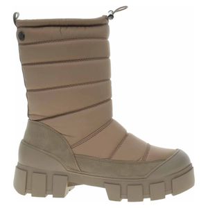 Caprice Damen Stiefelette Winter Boot wasserdicht gesteppt Tunnelzug 9-26444-29, Größe:42 EU, Farbe:Grün