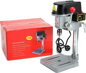 Elektrický vŕtací stojan, miniatúrny stolík, presné vŕtanie, robustná konštrukcia