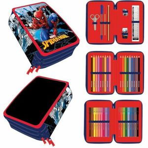 Marvel Spider-Man 3-Fach Federtasche triple pencil case 20x7x13cm