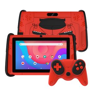 PRITOM 7" tablet Android 12 pro děti, 4 GB RAM 64 GB ROM, předinstalovaný dětský software, WiFi, s pouzdrem Cool Sports Car Shape Case