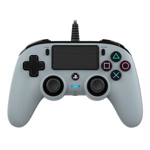 Nacon Wired Compact Controller        gy  NACON Colore del prodotto: Šedá, Tipo di dispositivo: Gamepad, Tecnologia di connessione: Cablato, Alimentazione: Cavo, Interfaccia dispositivo: USB, Piattaforme di gioco supportate: PC, PlayStation 4