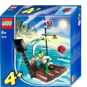 LEGO 4 JUNIORS 7070 Piratenflo