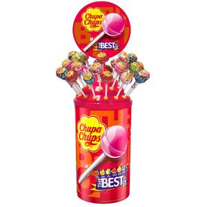 Chupa Chups Lollipops Lutscher The Best Of Sortiment 100 Stück (1er Pack)