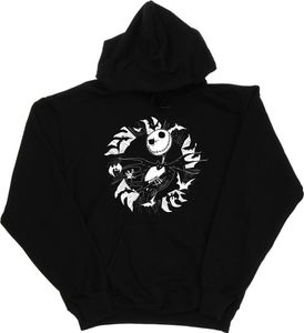 Disney - "Nightmare Before Christmas" Kapuzenpullover für Damen BI12271 (L) (Schwarz)