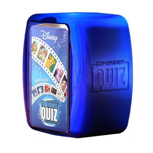 Top Trumps Quiz - Disney (Neuauflage im Metallic Case) Ratespiel Wissensspiel Fragespiel Gesellschaftsspiel