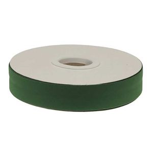 20m Schrägband PolyBaumwolle unifarben 20mm breit gefalzt Einfassband Farbwahl, Farbe:tannengrün