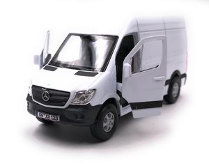 Onwomania Mercedes Benz Sprinter Panel Van White Model auta s SPZ Auto Mst. 1:34