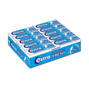 Wrigleys Extra Professional FRESH Strong Mint 10 Dragees 14g 30er Pack