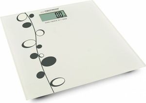 Esperanza EBS005 Personenwaage Rechteck Weiß Elektronische Personenwaage