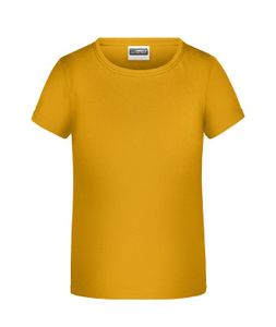Promo-T Girl 150 Klassisches T-Shirt für Mädchen gold-yellow, Gr. XXL