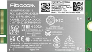HP 4G LTE-Advanced Pro WWAN - Modem