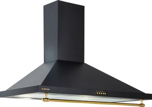 Klarstein digestor 90 cm, odsávací/recirkulačný digestor s RGB LED diódami, výkonný digestor, prietok vzduchu 591,5 m³/h, nástenný digestor s hlíníkovým tukovým filtrom a 3 stupňami výkonu, digestor 90 cm