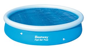 Bestway Solarabdeckplane Ø210cm für Fast Set Pool Ø244cm, 58060
