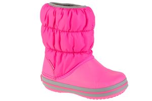 Crocs Winter Puff Boot Kids 14613-6TR, sněhule, pro dívky, růžová, velikost: 29/30