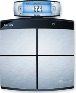Digitale Personenwaage Beurer Silberfarben Edelstahl 180 kg