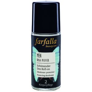 Farfalla - Schützender Deo Roll-on, Rosa Pfeffer - 50ml