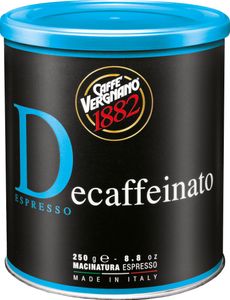 Caffè Vergnano 1882 Decaffeinato Espresso | gemahlen | 250g Dose