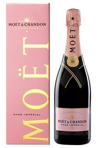 Moët & Chandon Rosé Impérial brut in Geschenkpackung | 12 % vol | 0,75 l