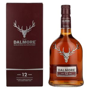 Dalmore 12 Jahre Highland Single Malt Scotch Whisky in Geschenkpackung | 40 % vol | 0,7 l