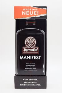 Jägermeister Manifest 38% Vol.  (0,5 l)