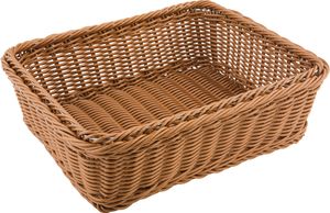 APS kosz wiklinowy GN 1/2 poly rattan