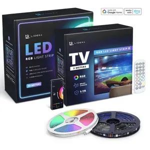 Lideka® - LED pásek s aplikací - 10 metrů - včetně TV pásku 3M - RGB